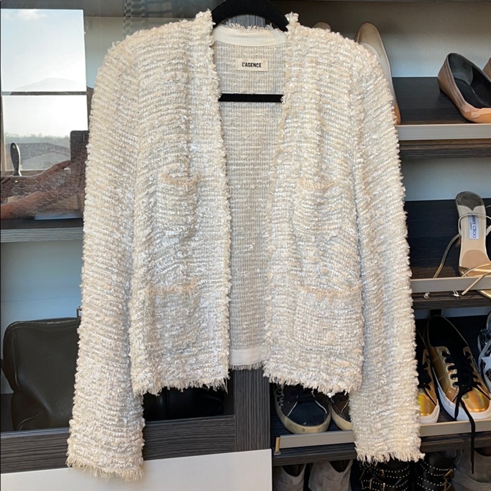 L’Agence boucle jacket